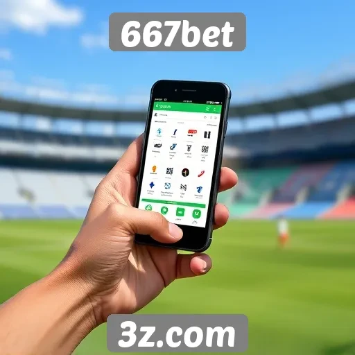 Acessibilidade do site 667bet em dispositivos móveis